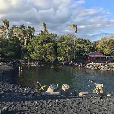 Oceanfront Cottage Near The Kalapana Lava Flows Kehena Exteriör bild