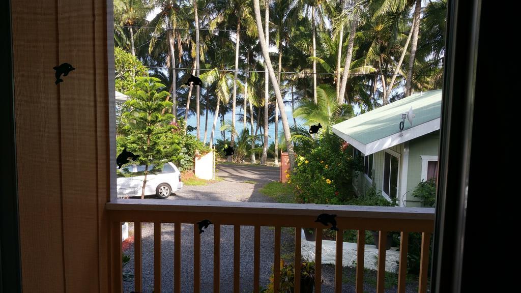 Oceanfront Cottage Near The Kalapana Lava Flows Kehena Rum bild