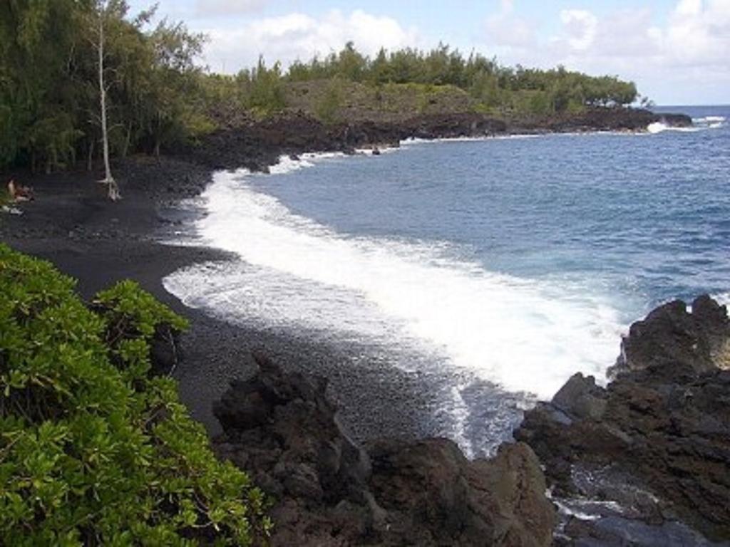 Oceanfront Cottage Near The Kalapana Lava Flows Kehena Exteriör bild