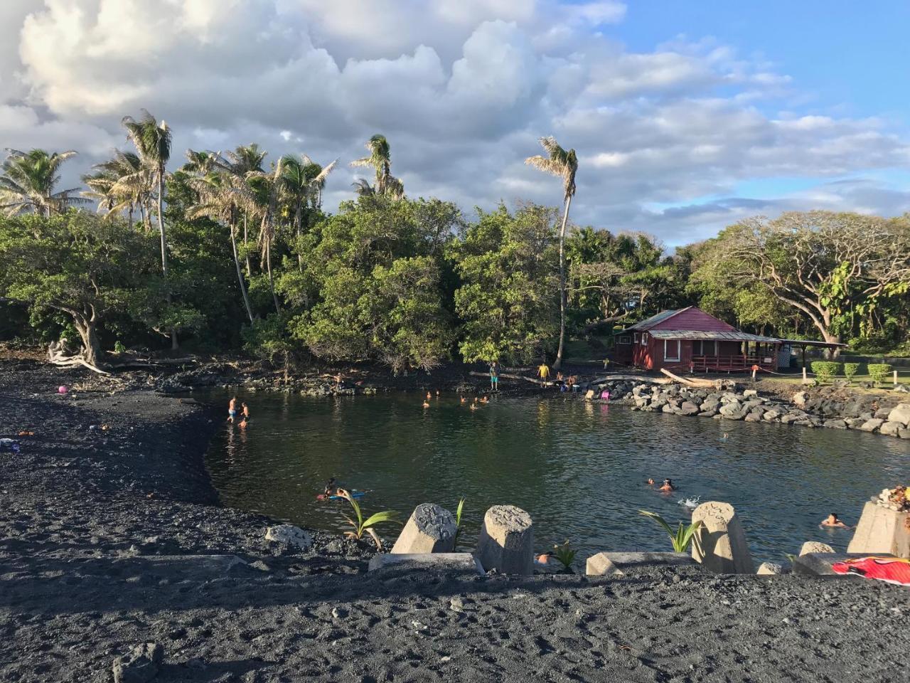 Oceanfront Cottage Near The Kalapana Lava Flows Kehena Exteriör bild