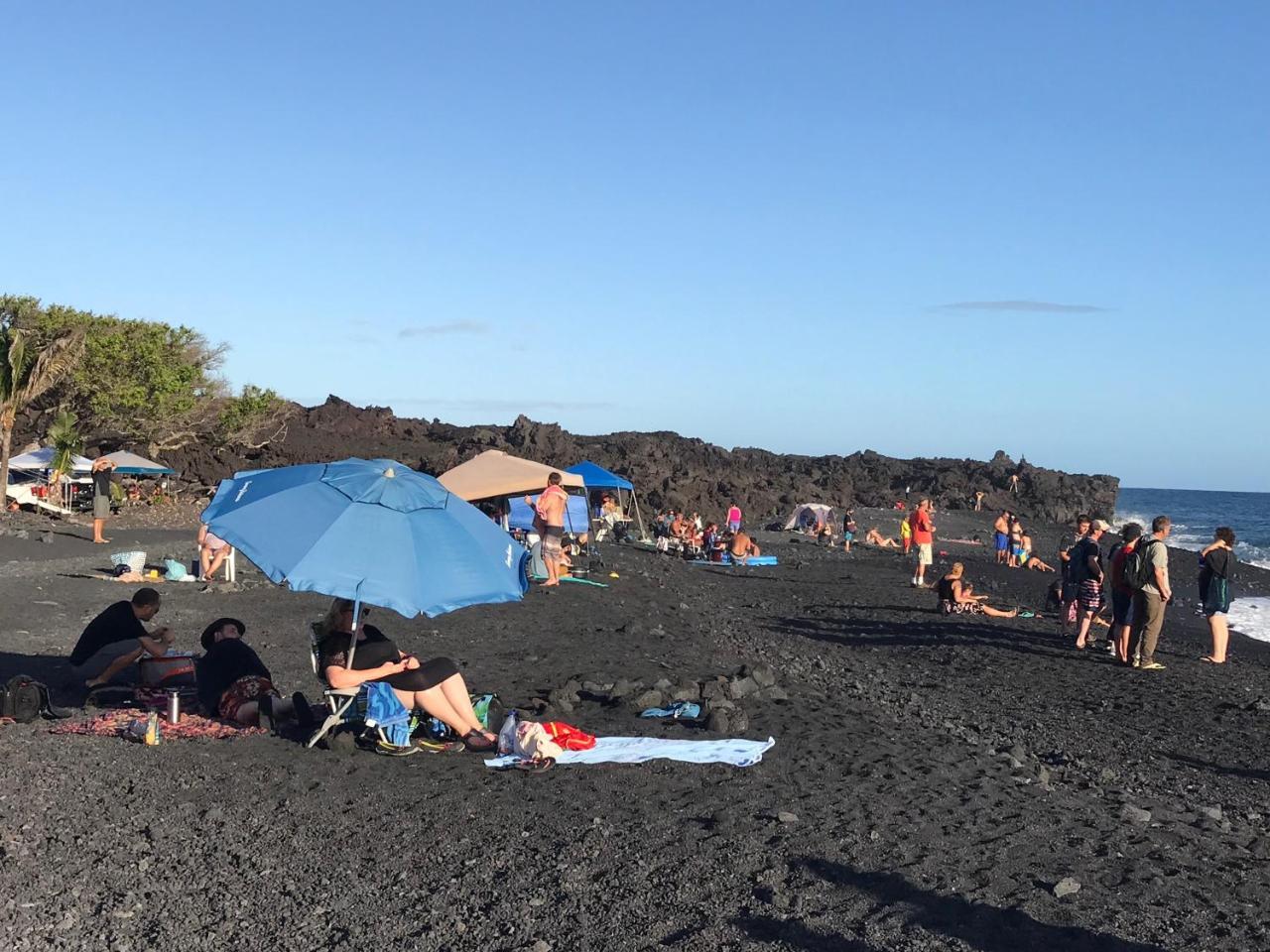 Oceanfront Cottage Near The Kalapana Lava Flows Kehena Exteriör bild
